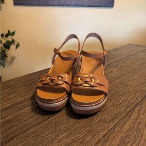 Cole Haan Cloudfill Espadrille wedge Sz 7.5